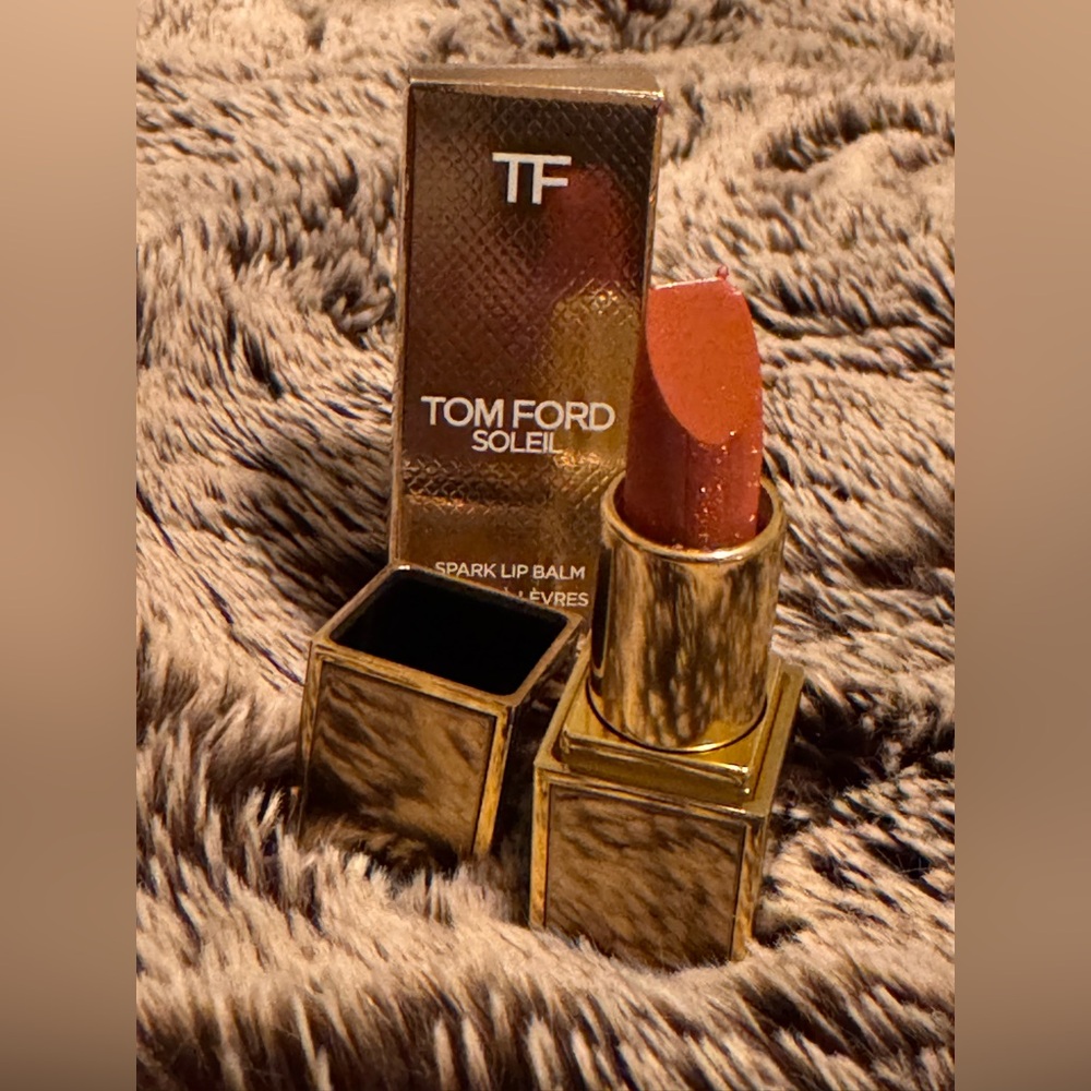 NIB Tom Ford Soleil Sun Spark Lip Balm Clutch size